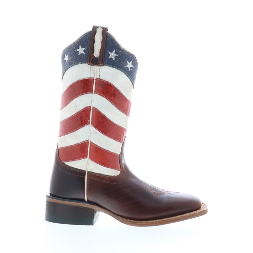 Jama Old West Womens 18116 Brown Boots (NWT)